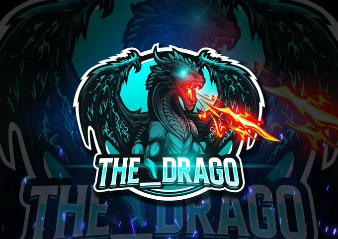The Drago cartoon logo